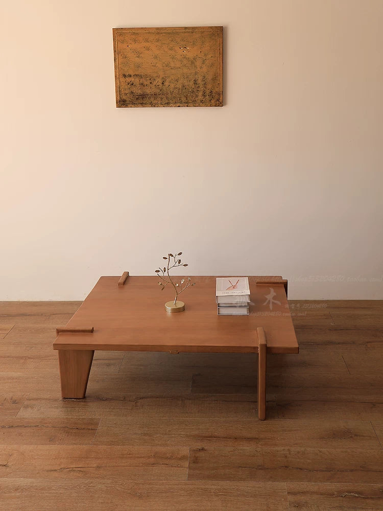 Old Wood Renovation | Chandigarh coffee table, solid wood coffee table, living room design, Japanese wabi-sabi style