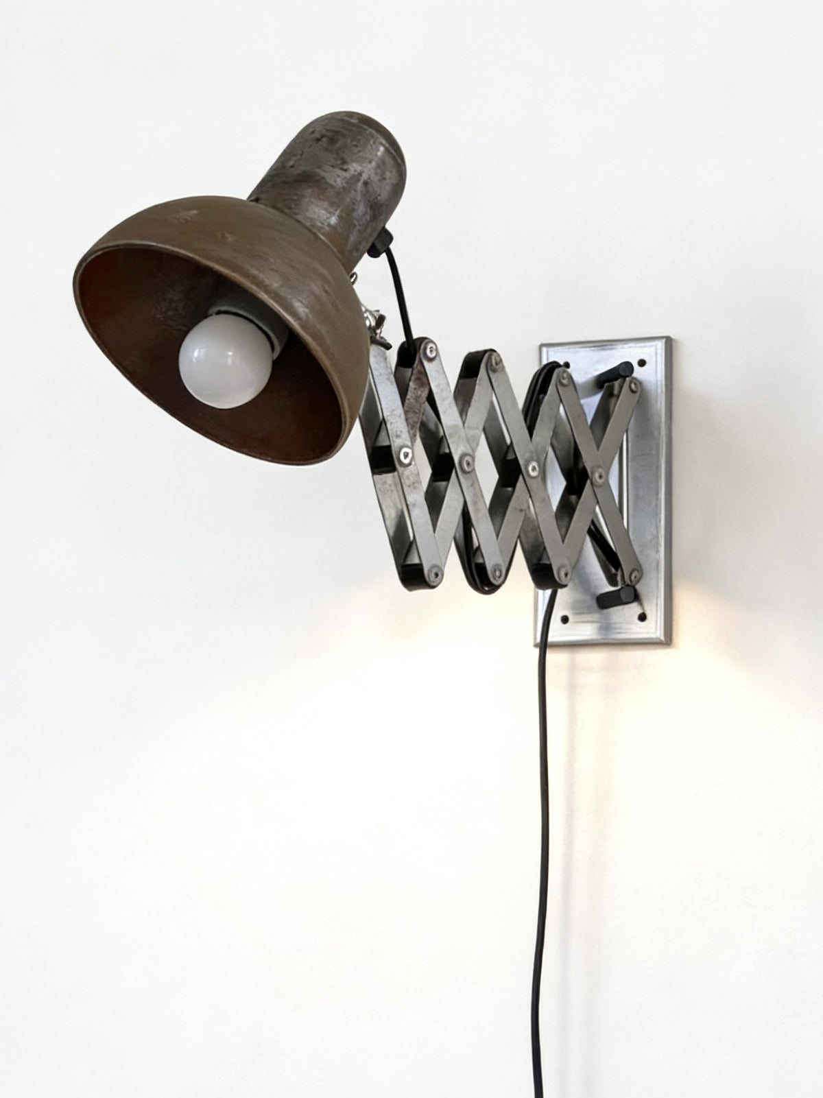 Retro industrial style outdoor wall lamp B&B café bar ambient light telescopic long arm lamp corridor American wall lamp