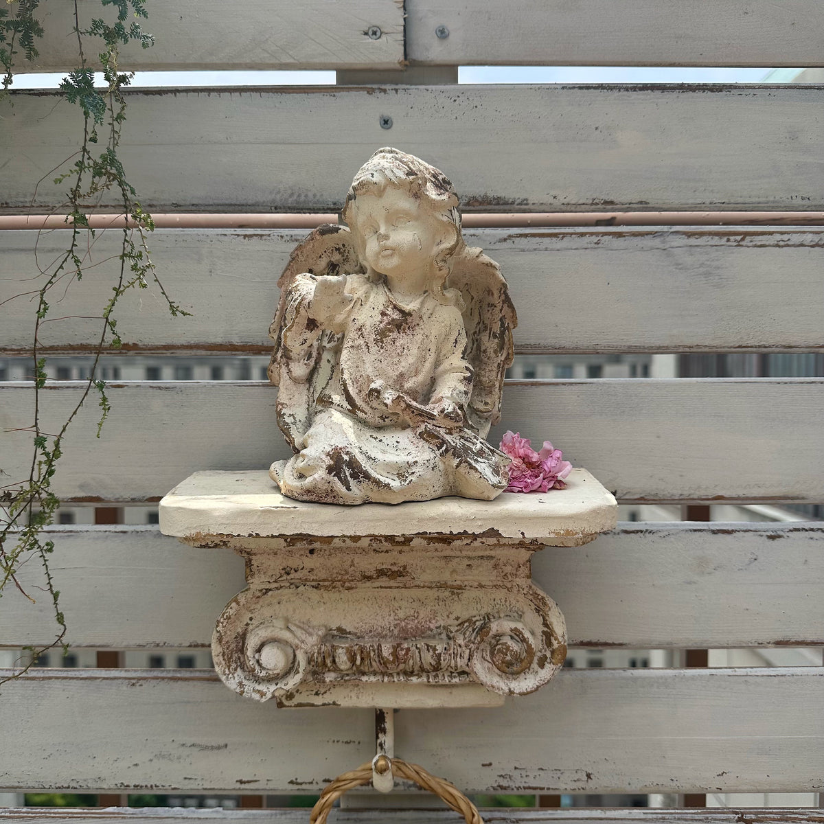 French vintage angel ornaments