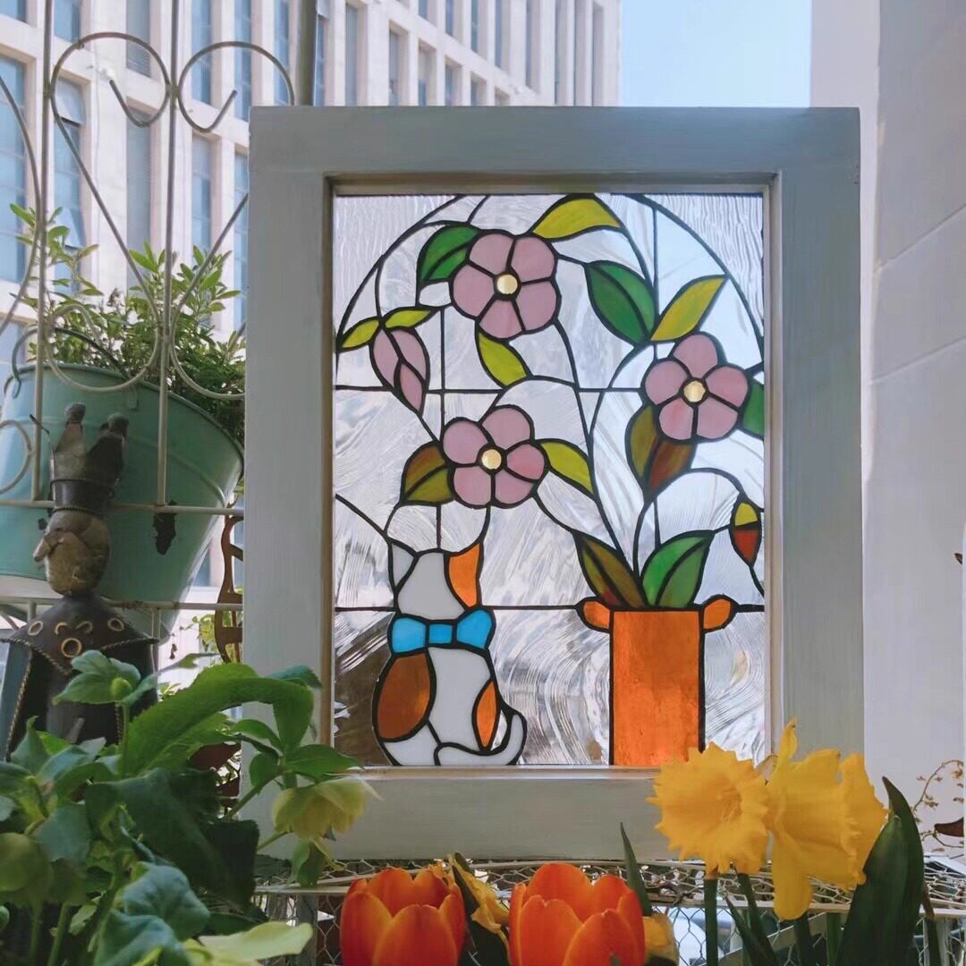 artistic glass window frames, glass