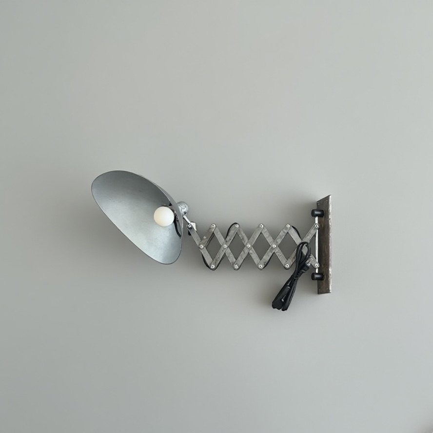 Retro industrial style outdoor wall lamp B&B café bar ambient light telescopic long arm lamp corridor American wall lamp