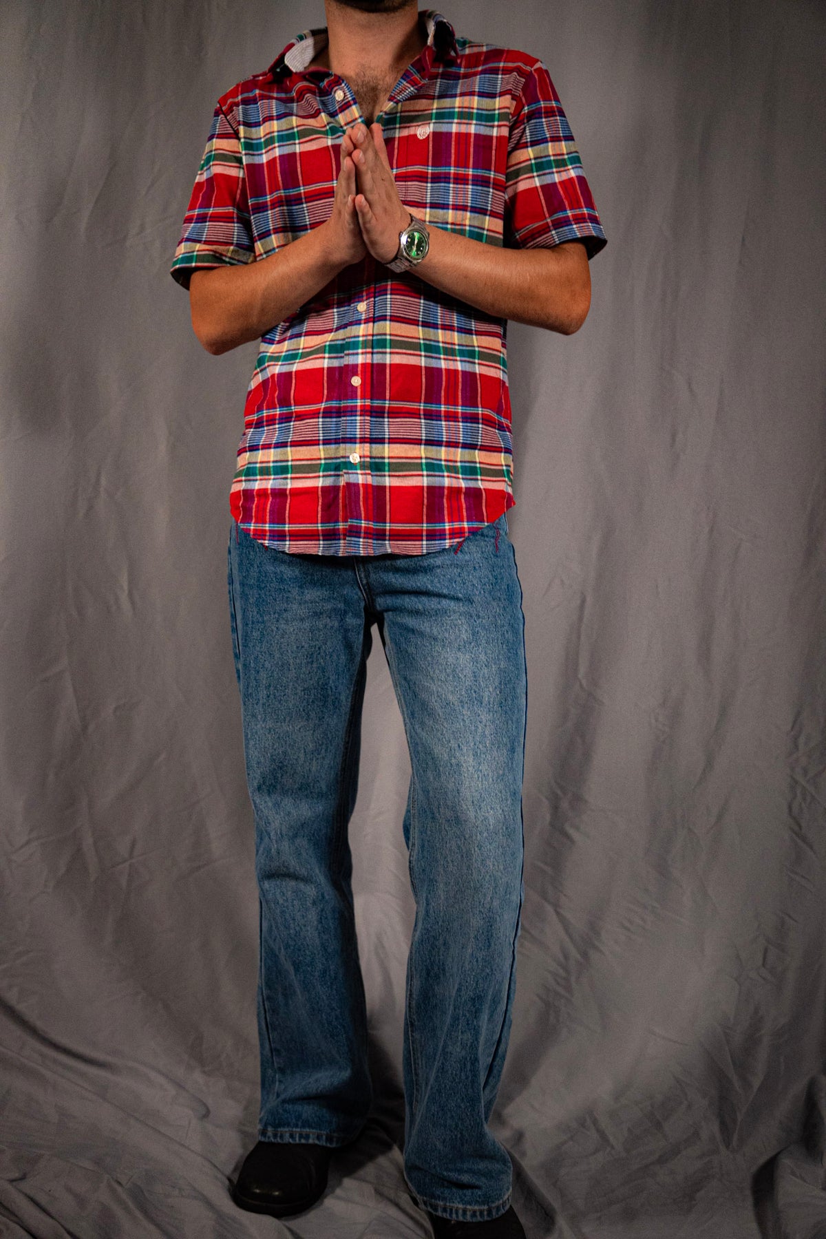 "Hands" Flared Jeans