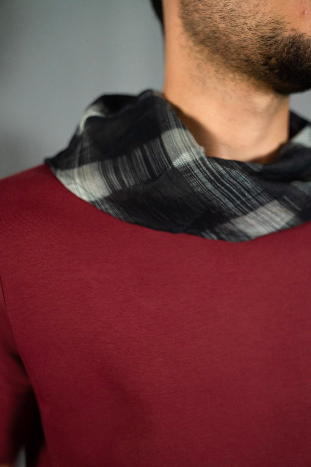 Stitched Scarf Tee