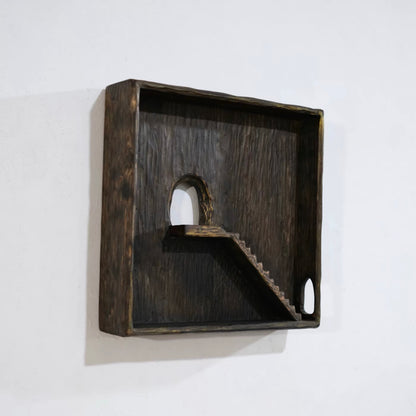 Behind the door