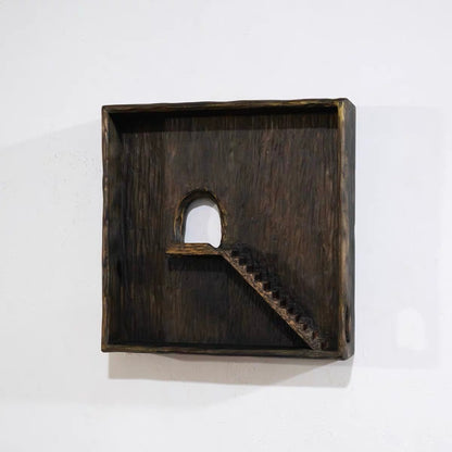 Behind the door