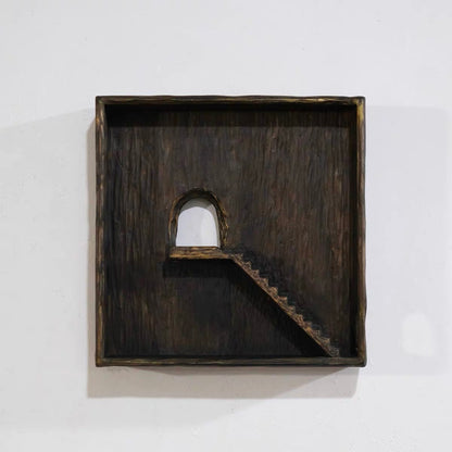 Behind the door
