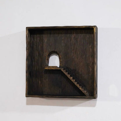 Behind the door