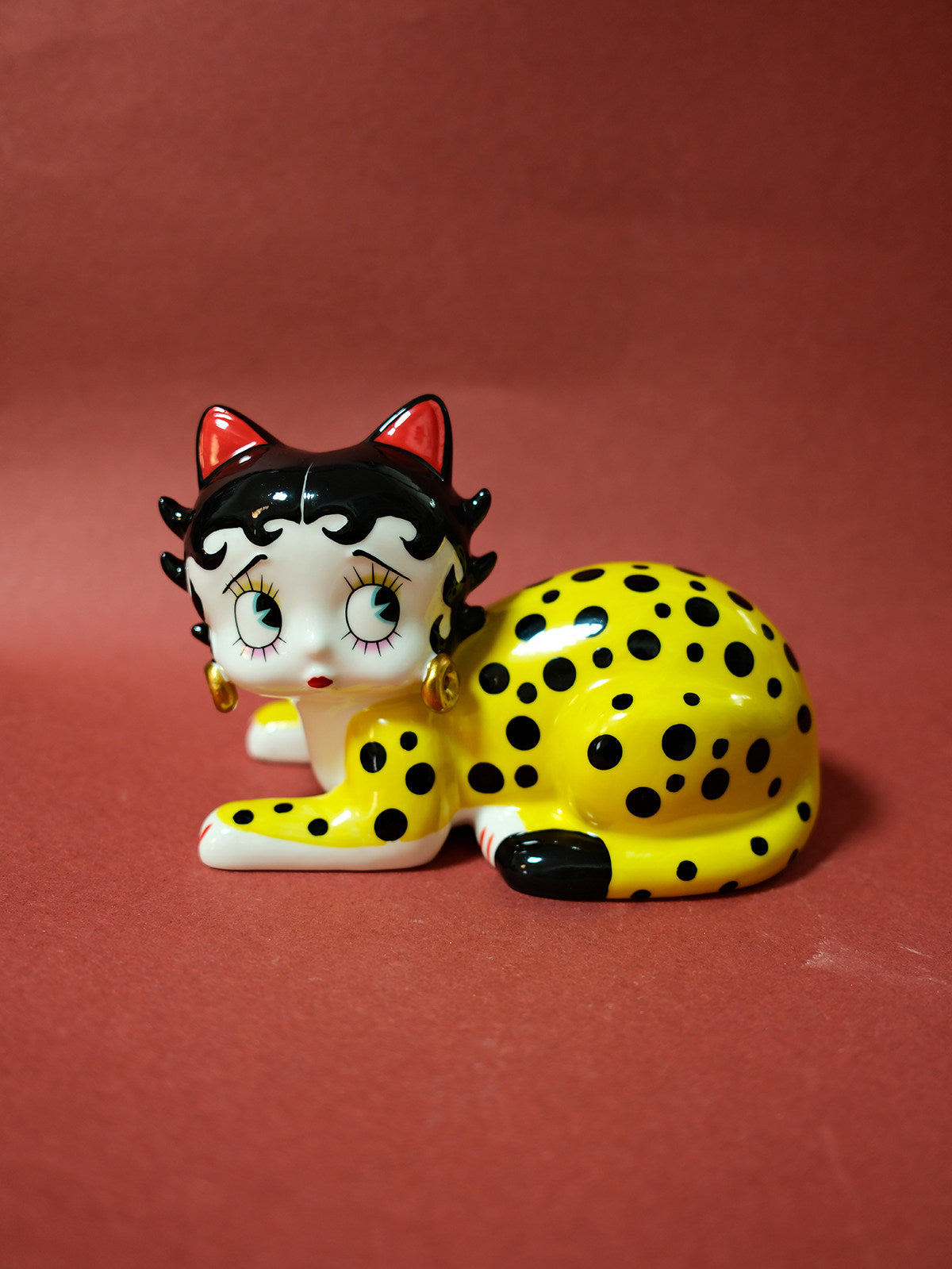 Ceramic lucky cat decorative ornament