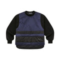 FMACM Men & Kuang 3M New Shirley Vest Patchwork Crew Neck Sweatshirt Loose Casual 2025 Autumn/Winter New Arrival