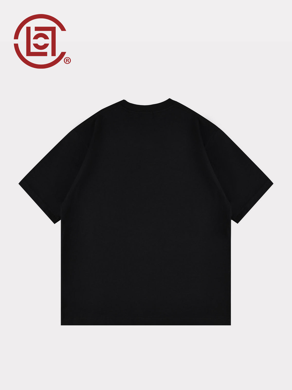 CLOTTEE by CLOT, Chinese-style Tai Chi printed short-sleeve T-shirt, unisex summer cooling pure cotton black top K