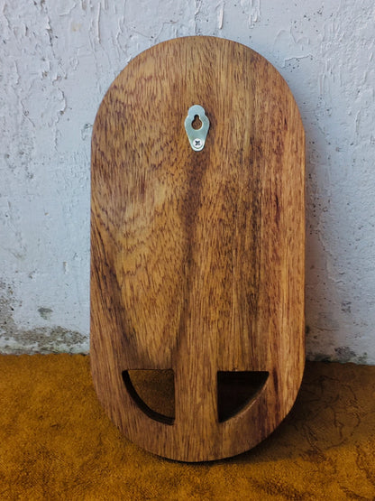 Vintage style solid wall hanging Storage Rack