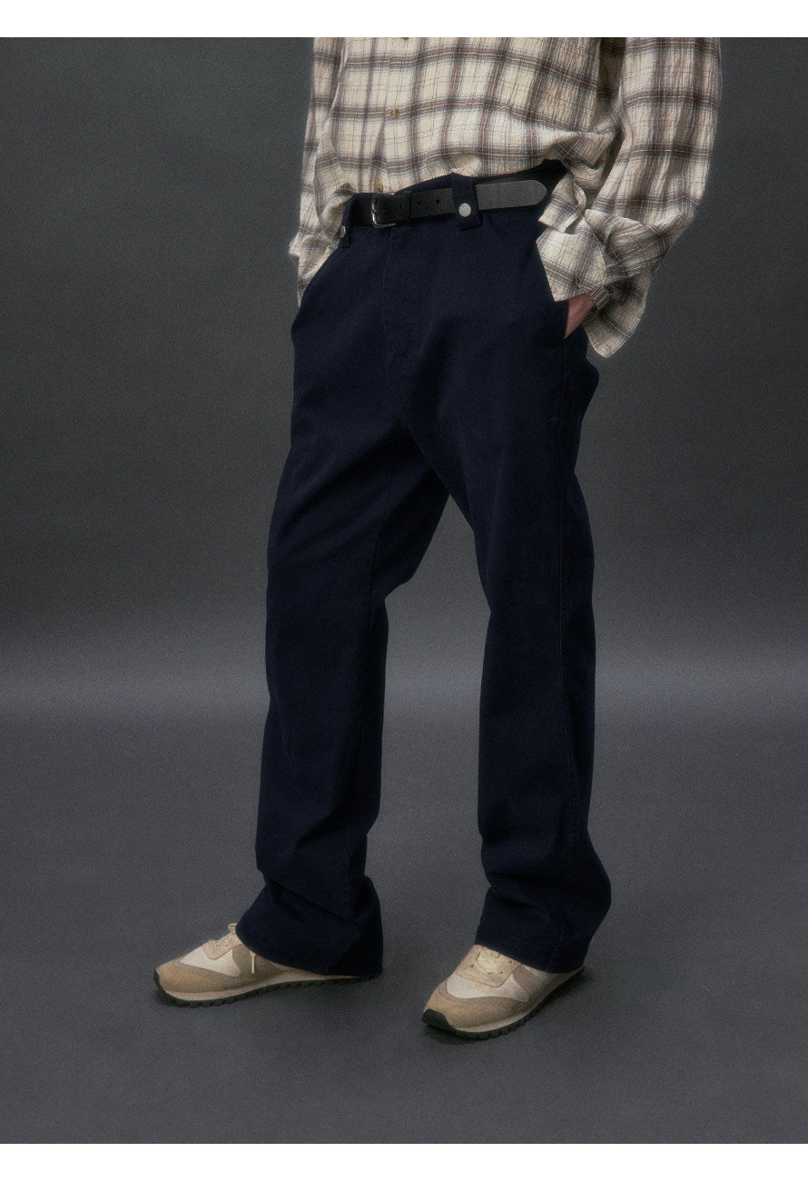"Old Roads"Flared Chinos Pants