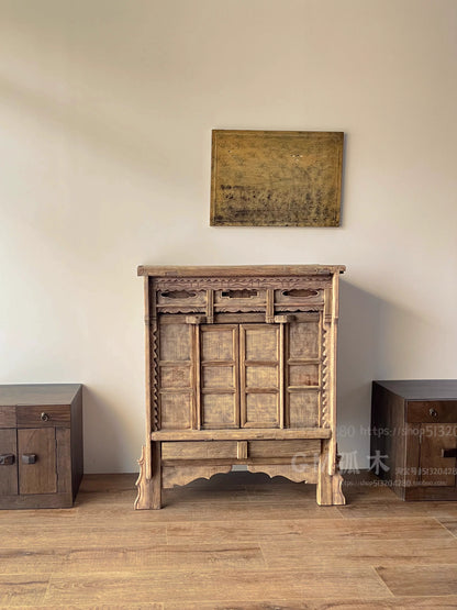 Chinese vintage revival | Entryway cabinet, antique sideboard, storage cabinet, wabi-sabi style, Ming and Qing classical furniture