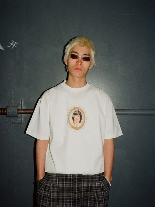 AVENUE&SON Son of Avenue Spring/Summer 2025 Portrait Commemorative Skateboard Short Sleeve