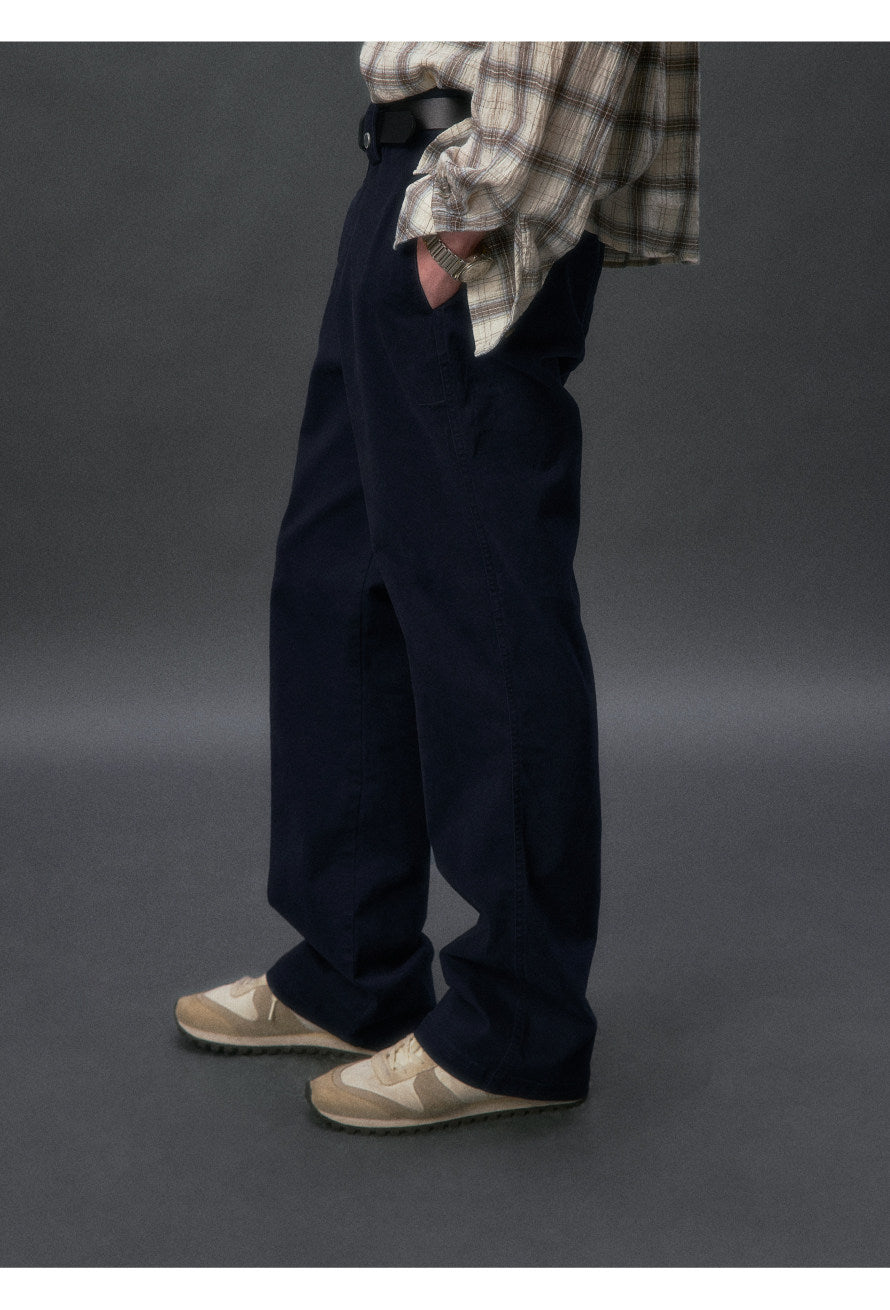 "Old Roads"Flared Chinos Pants