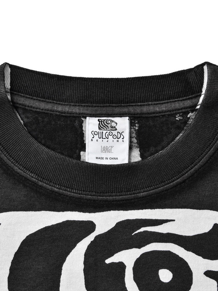 SOULGOODS AOP TIGO Big Tiger Head Print T-Shirt