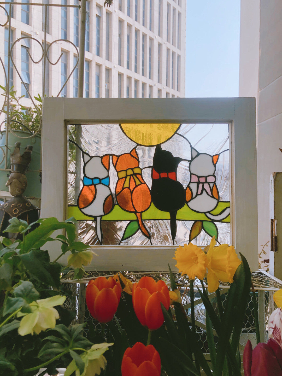artistic glass window frames, glass