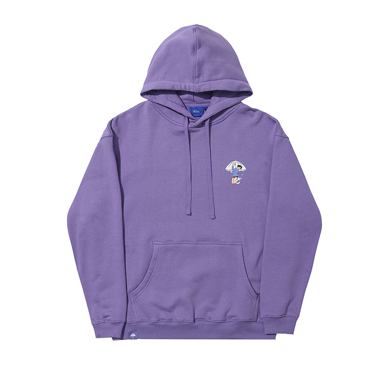 [France] HELAS 25WIN SCATING HOODIE ice skating-themed umbrella logo hoodie