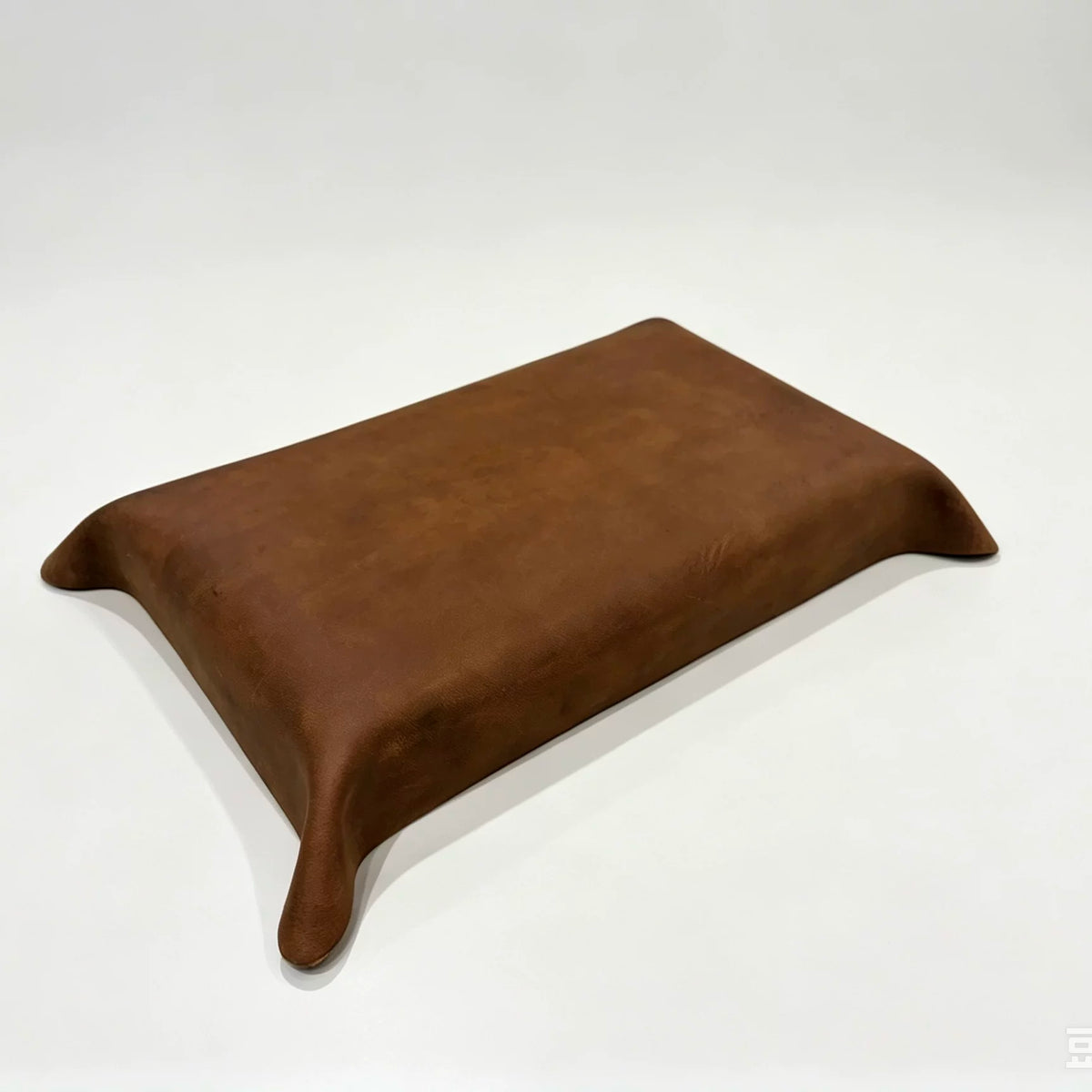 Nordic double-sided leather, genuine leather, cowhide storage, miscellaneous item organization, desktop coffee table, remote control, handmade box, key tray