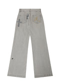 RECORDS INC. 005 TAPE JEANS* bootcut jeans