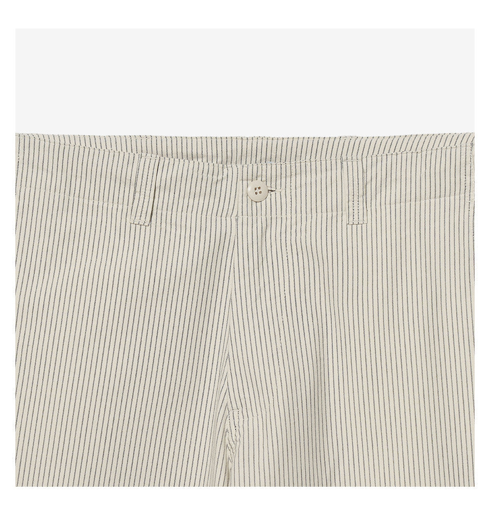the striped cotton pants