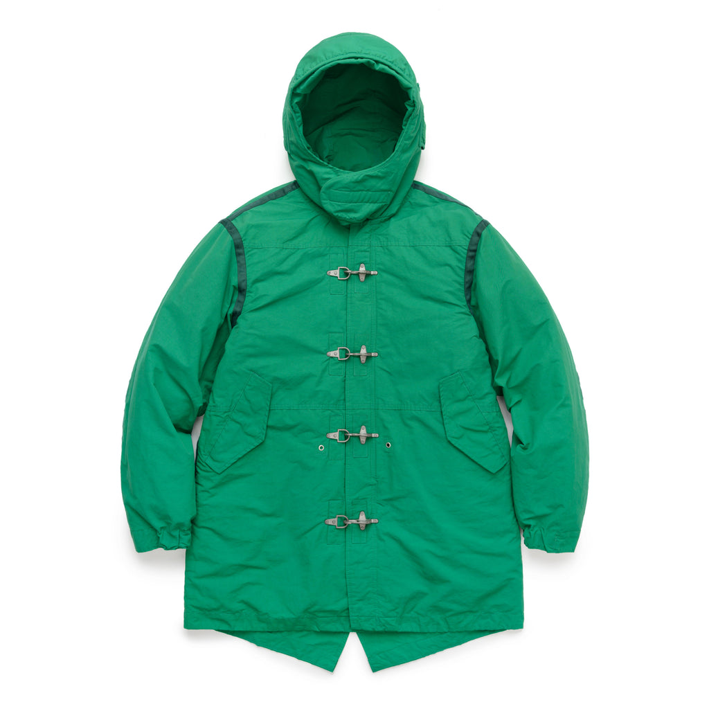 ESOTERIC THING FireBuckle Double-Layer Hooded Hooded Parka FIREMAN CLASP HOODED PARKA