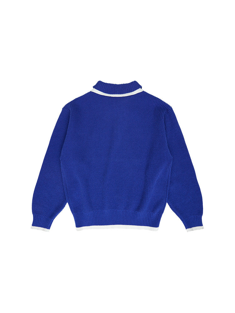 MeltingSadness spring outfit embroidered high-end outfit couple knit sweater