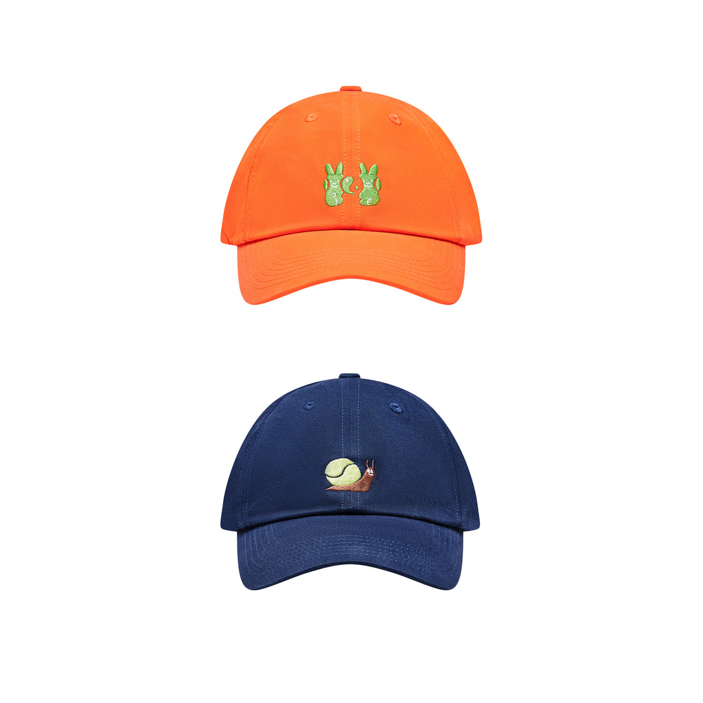 FMACM Silent and Frenzied Tennis Embroidery Sports Casual Curved Brim Hat
