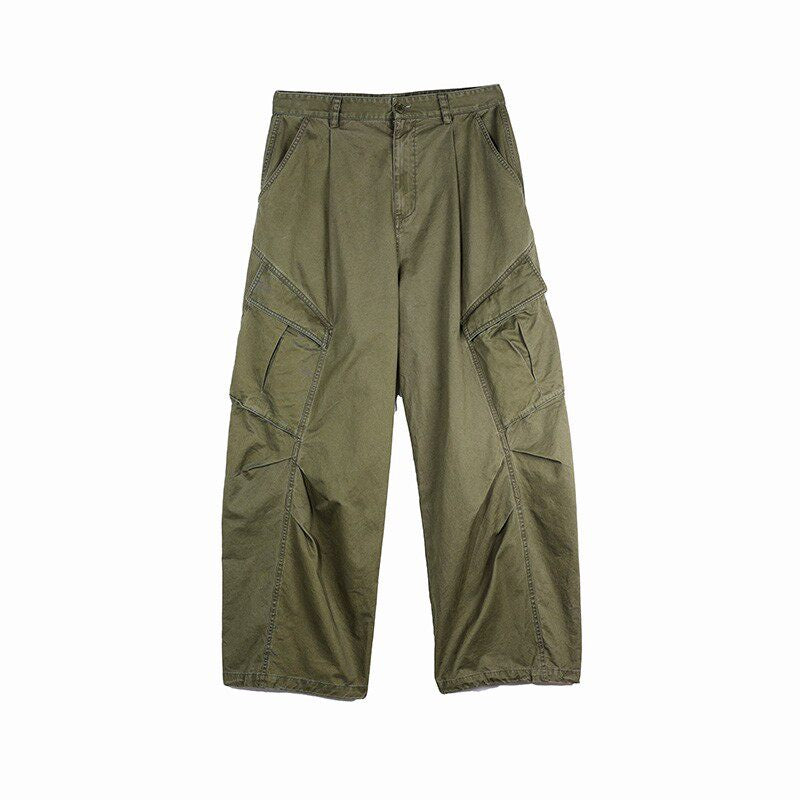 roaringwild a arch roaring beast army green pants cargo pants long pants american paratrooper pants man