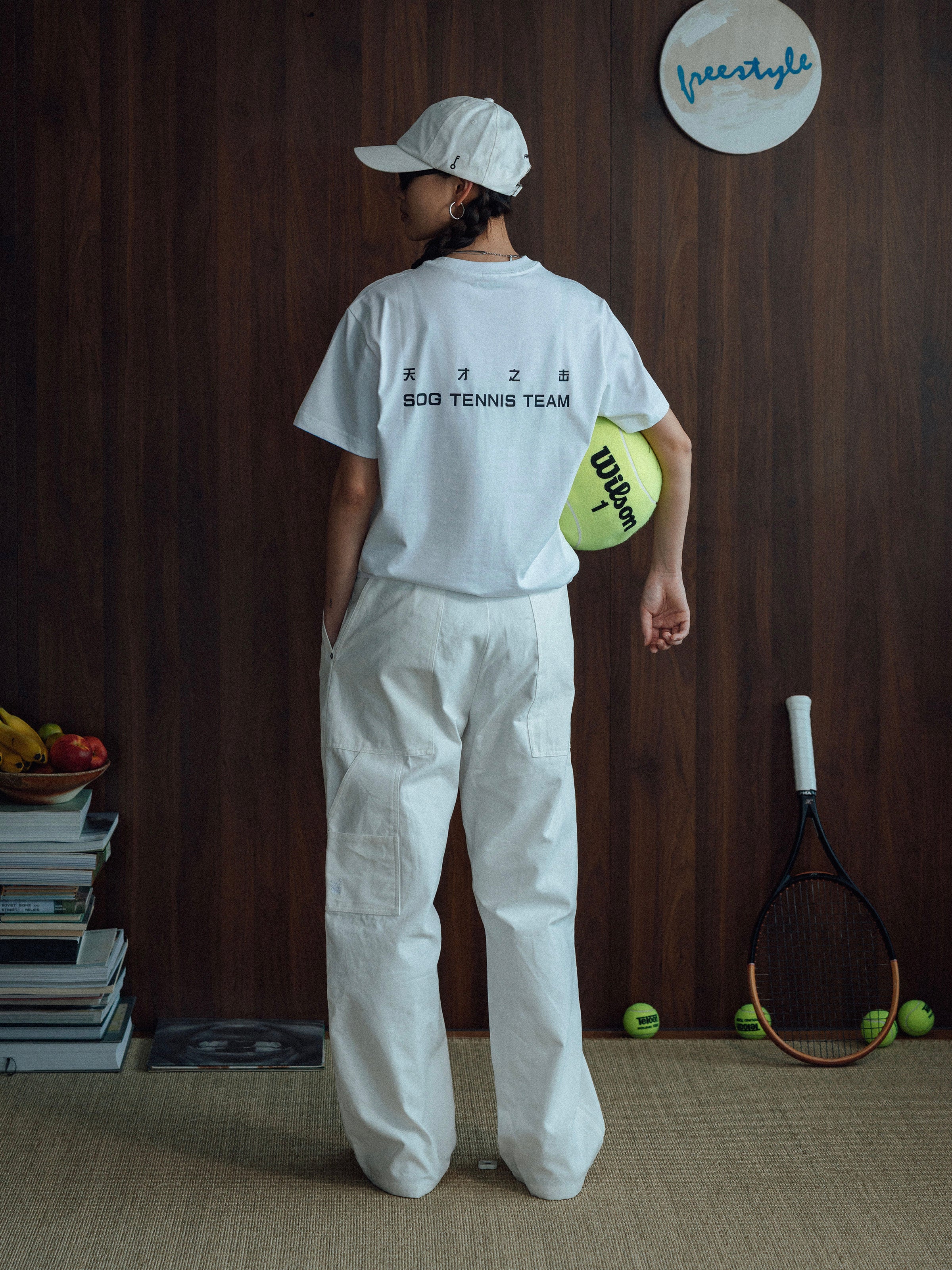 FMACM Men & Madness X Genius Strike Snail Tennis Sports Casual Short-Sleeve T-Shirt