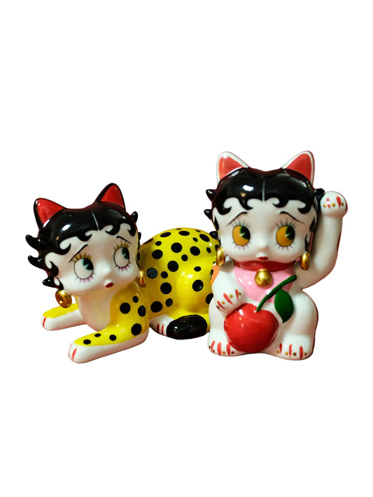 Ceramic lucky cat decorative ornament