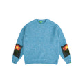 Melting Sadness knitted small floral pullover couple knit loose sweater spring top