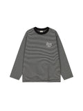 MondaySleepinClub & DISNEY collaboration series "Companion to Dream" printed striped long-sleeved T-shirt