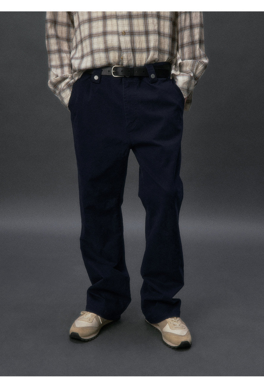 "Old Roads"Flared Chinos Pants