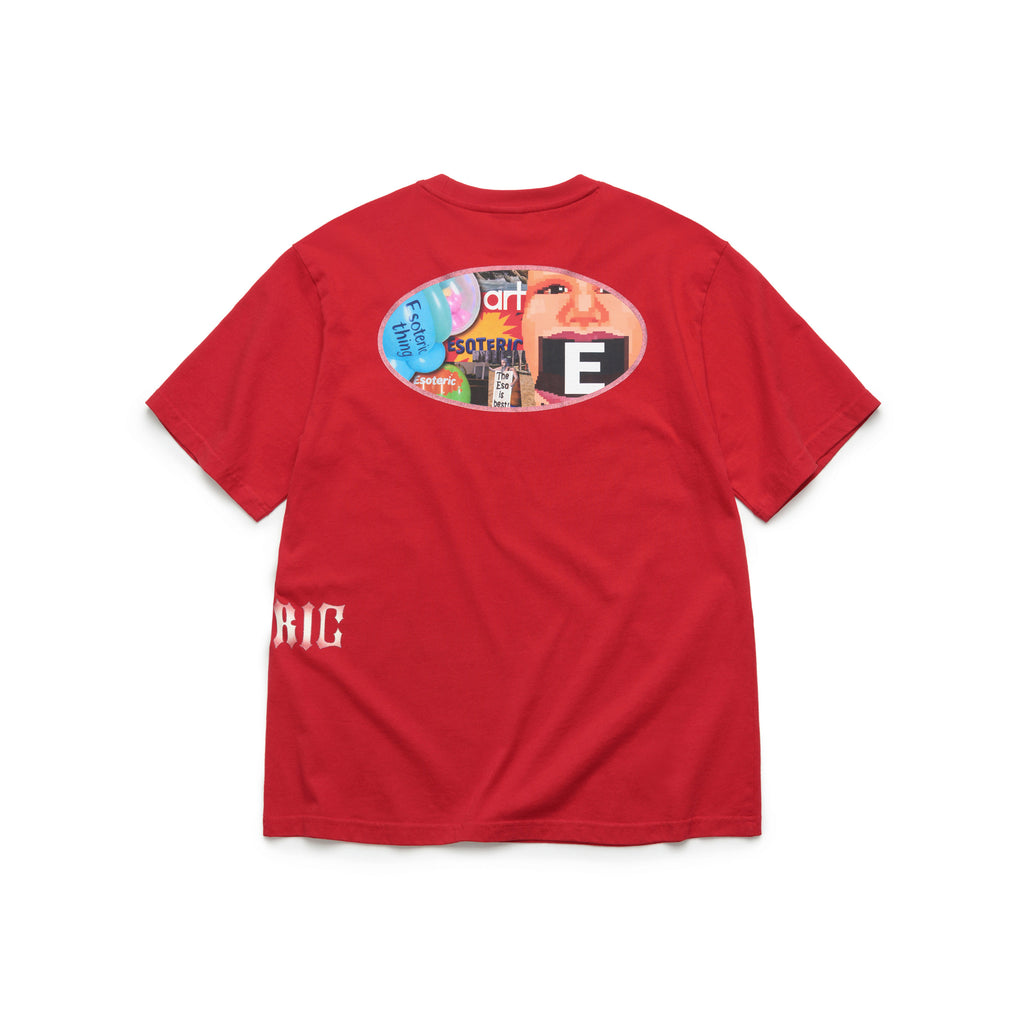 ESOTERIC THING Collage Print Pocket T-Shirt COLLAGE POCKET TEE