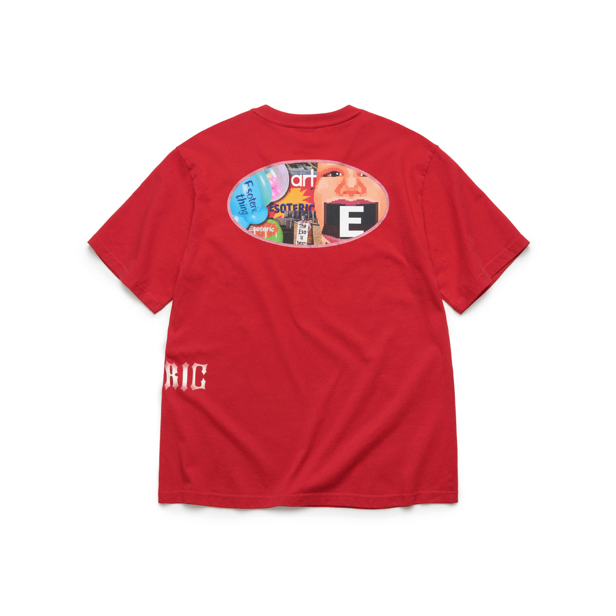 ESOTERIC THING Collage Print Pocket T-Shirt COLLAGE POCKET TEE