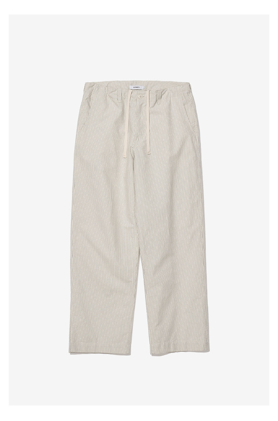 the striped cotton pants