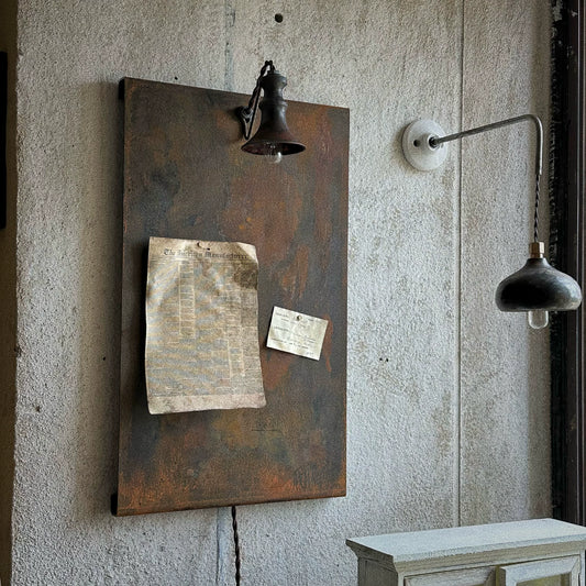 Vintage-style wall lamps,