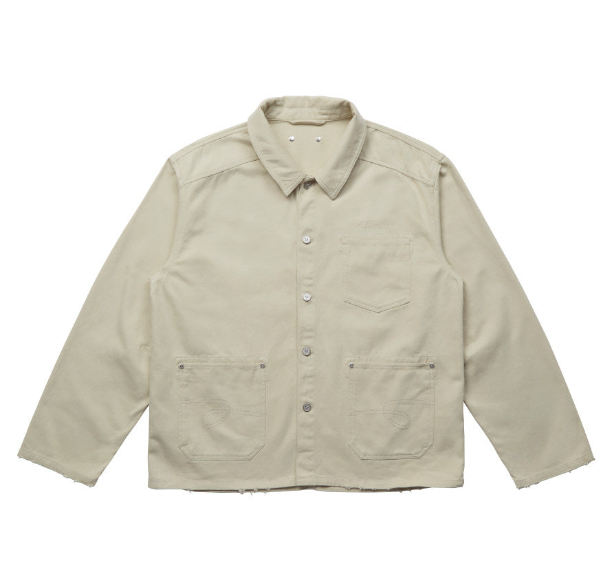 Workwear Short Shirt Jacket