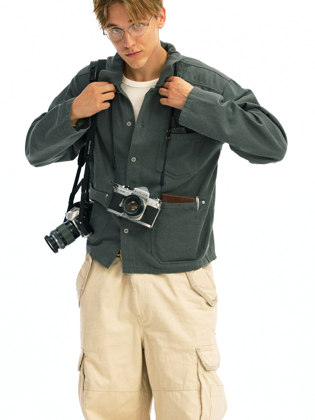 "Garage" shirt jacket