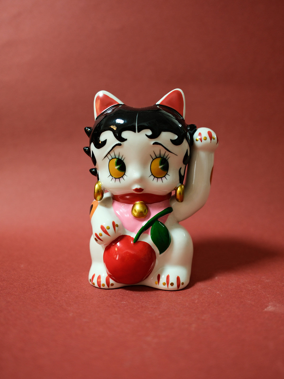 Ceramic lucky cat decorative ornament