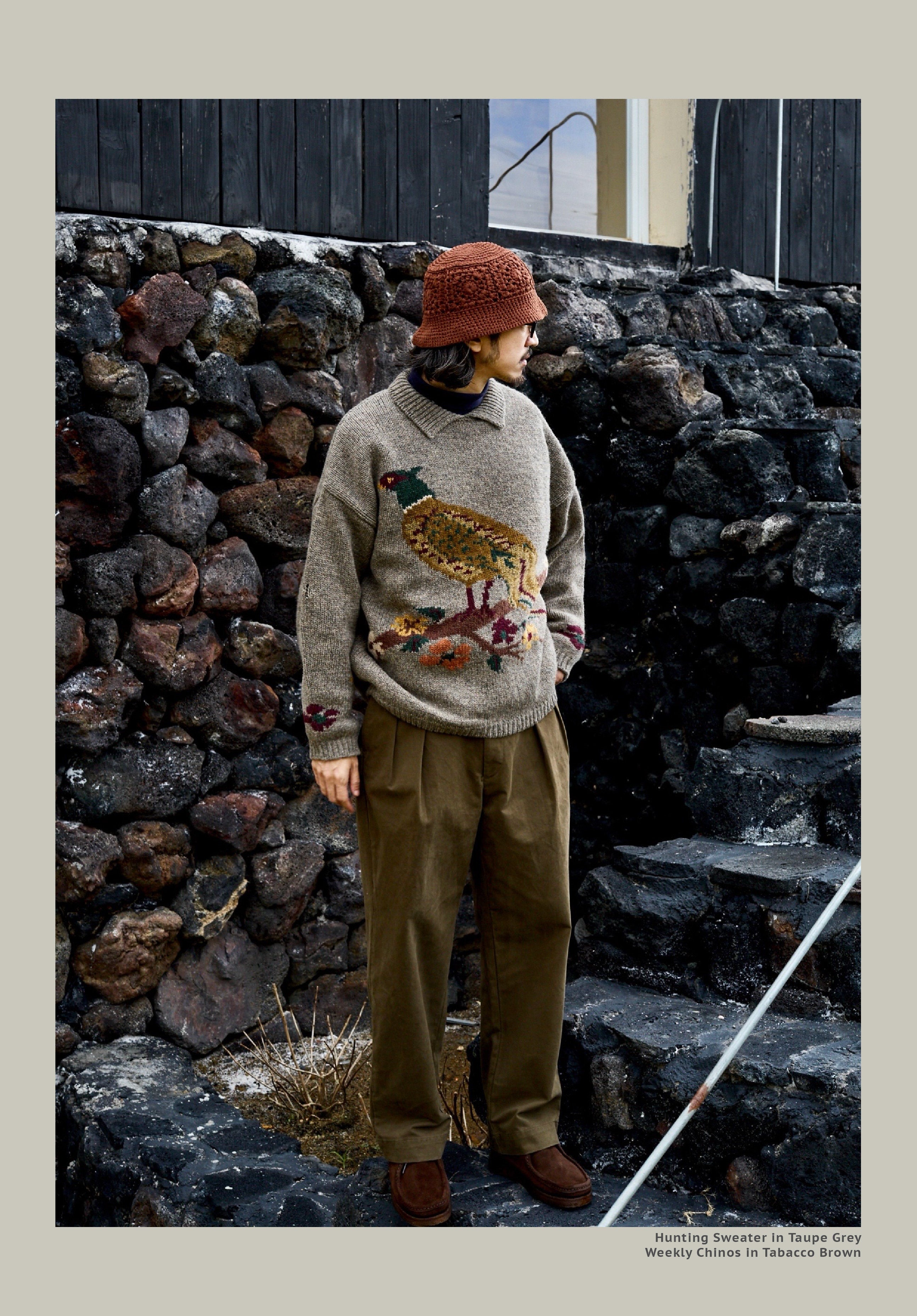 U.Sage FW25 Weekly Chinos is a regular pair of high-density chinos versatile trousers for the week