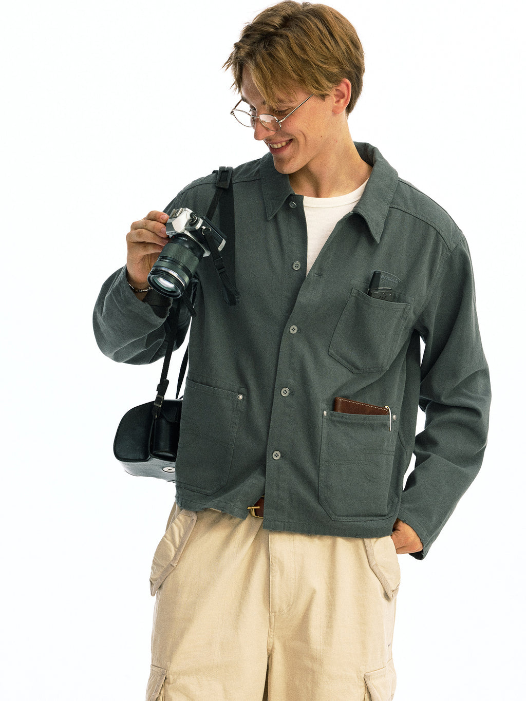 "Garage" shirt jacket
