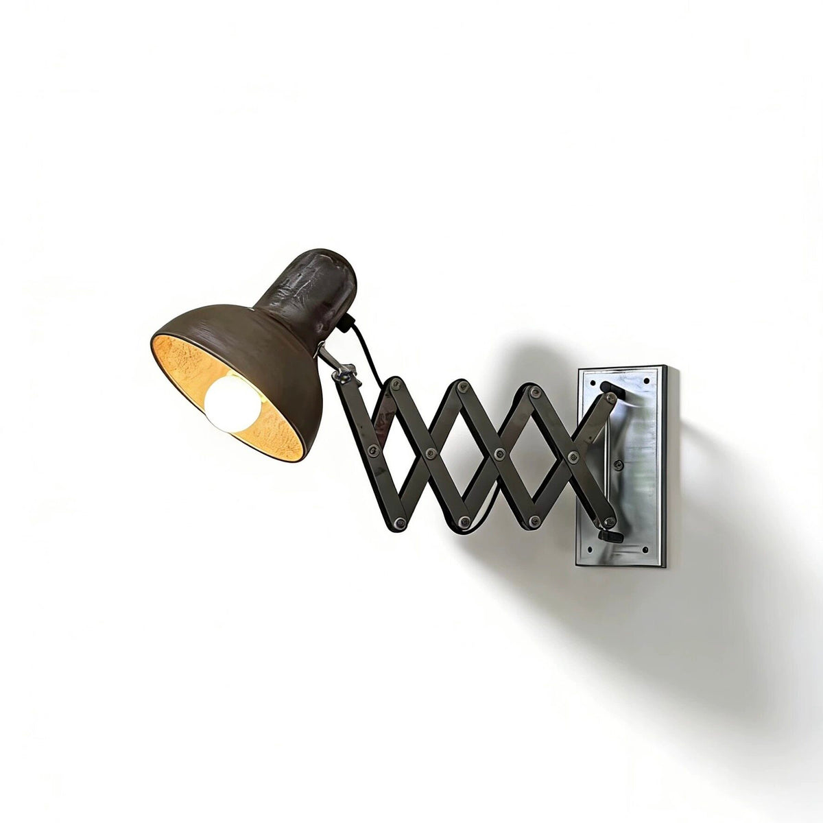 Retro industrial style outdoor wall lamp B&B café bar ambient light telescopic long arm lamp corridor American wall lamp