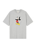 Monday Sleeping Club & DISNEY collaboration collection "Sleepy Mickey" printed short-sleeve T-shirt
