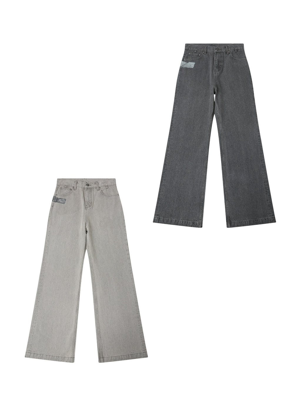 RECORDS INC. 005 TAPE JEANS* bootcut jeans