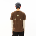 SOC Yiri Tongtu Series 7A Antibacterial Quick-Dry T-shirt Crew Neck Back Print Top Lightweight Sports Short Sleeve Men's Clothing
