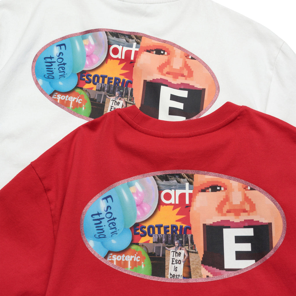 ESOTERIC THING Collage Print Pocket T-Shirt COLLAGE POCKET TEE