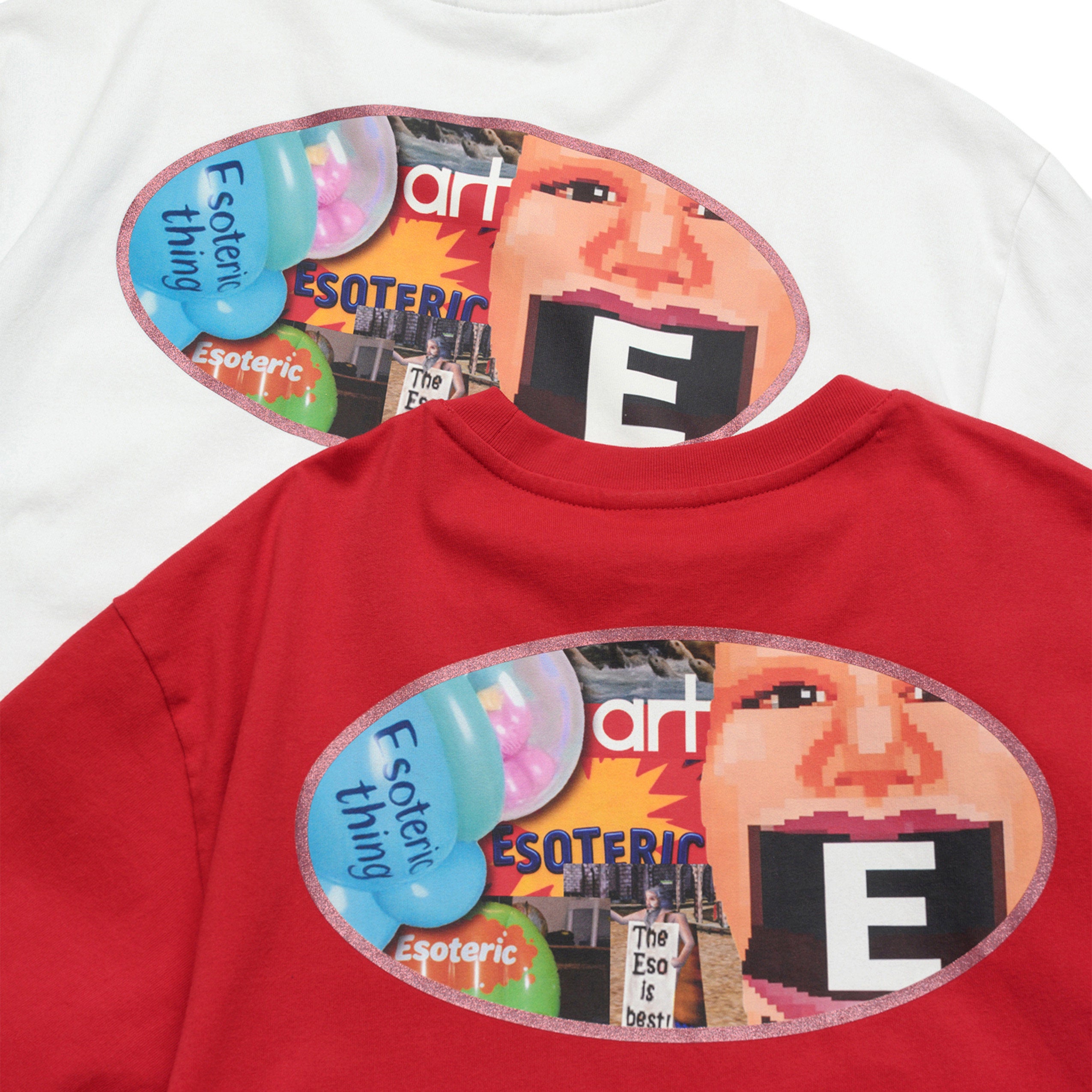 ESOTERIC THING Collage Print Pocket T-Shirt COLLAGE POCKET TEE