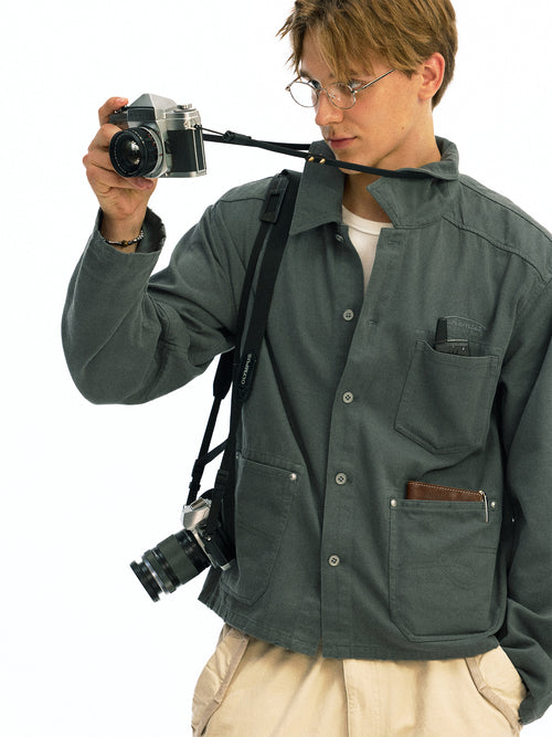 "Garage" shirt jacket